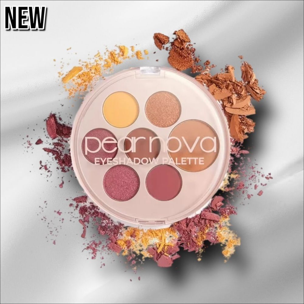 New NIB Pear Nova Pressed Powder Eyeshadow Palette Makeup
